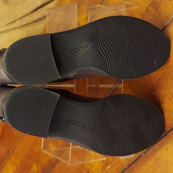 ECCO | HOBART RIDING BOOT | SIZE 7 / 7.5 | GRAY LEATHER - Picture 5 of 8